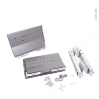 SOKLEO - Pack coulisse N°77 - Casserolier à l'anglaise faible profondeur