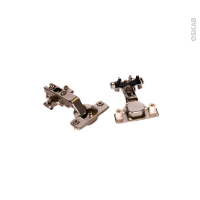 SOKLEO - Charnières 110° Lot de 2 - Pour armoire frigo